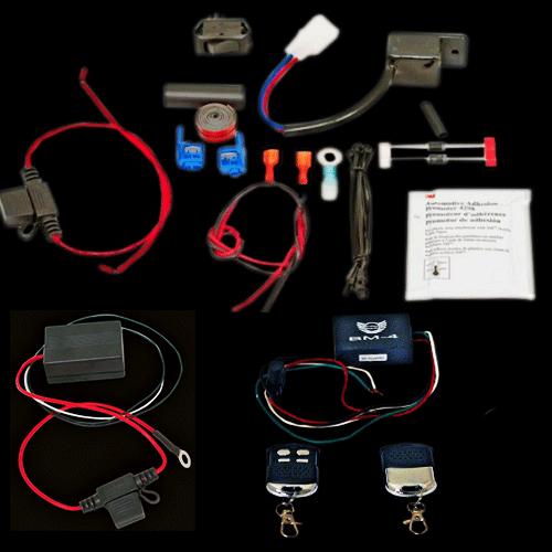 Motorcycle electrical accessories series